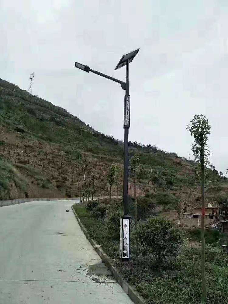 台湾省仿古太阳能路灯